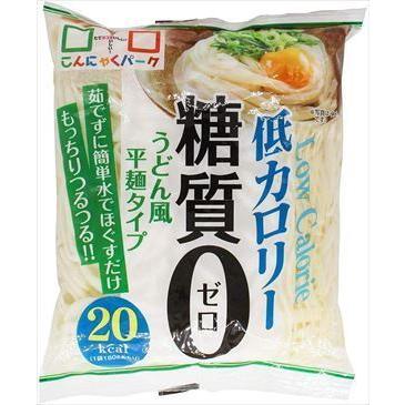送料無料 ヨコオデイリーフーズ 糖質0うどん風平麺タイプ こんにゃく麺 蒟蒻 180g×40個｜goyougura-okawa