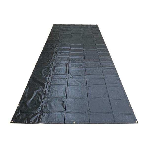 合材シート 古き良き時代の合材シート漆黒(しっこく) 2,3t兼用サイズ1枚 エスロン帆布 1,9m×3,1m 3,8kg± |  | 04