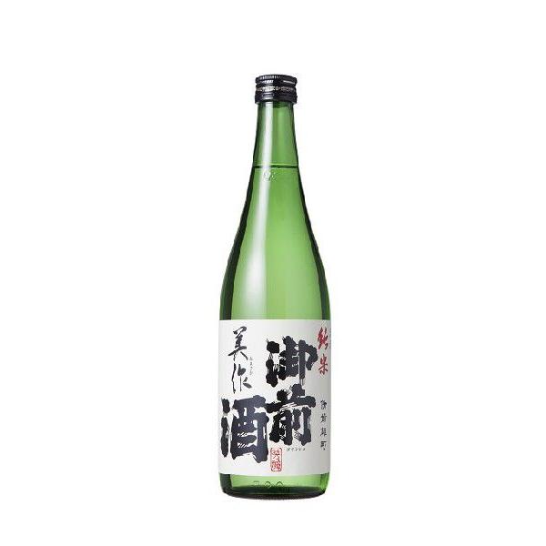 御前酒 純米 美作 みまさか 720ml 8年連続優等賞受賞酒　岡山の地酒　日本酒｜gozenshu