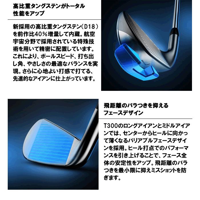 Titleist タイトリスト T300アイアン単品(5番,W(48)) N.S. PRO 105T/S 