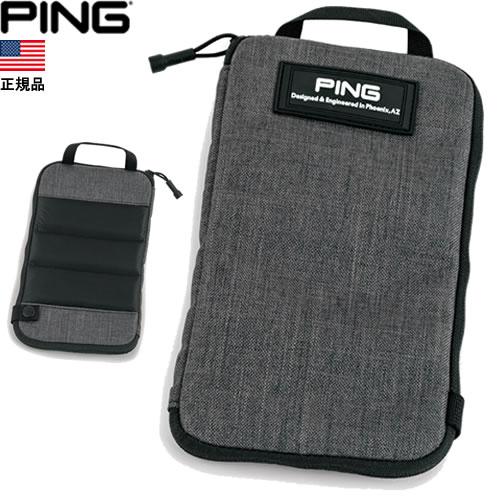 ピン PING Valuables Pouch ヴァリアブルズポーチ ケース カラー：ブラック GB34676｜gp-store