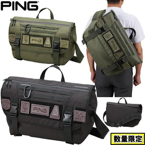 ピン PING ゴルフ メッセンジャーバッグ MESSENGER BAG GBP223/36190 22ssgbp223GOLF