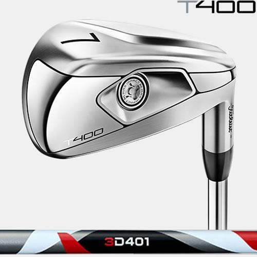 Titleist タイトリスト T400アイアン 5本セット(7〜9番/P/W) 3D401 