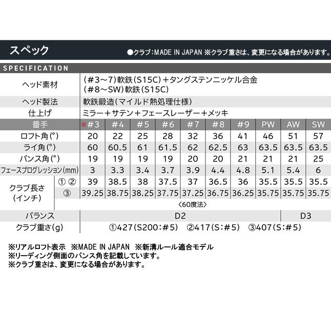 SRIXON スリクソン ZXi7 アイアン 6本セット(5-9番/PW) N.S.PRO MODUS3