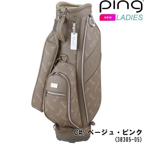 日本正規品！ピン PING LADIES レディース モノグラムキャディバッグ