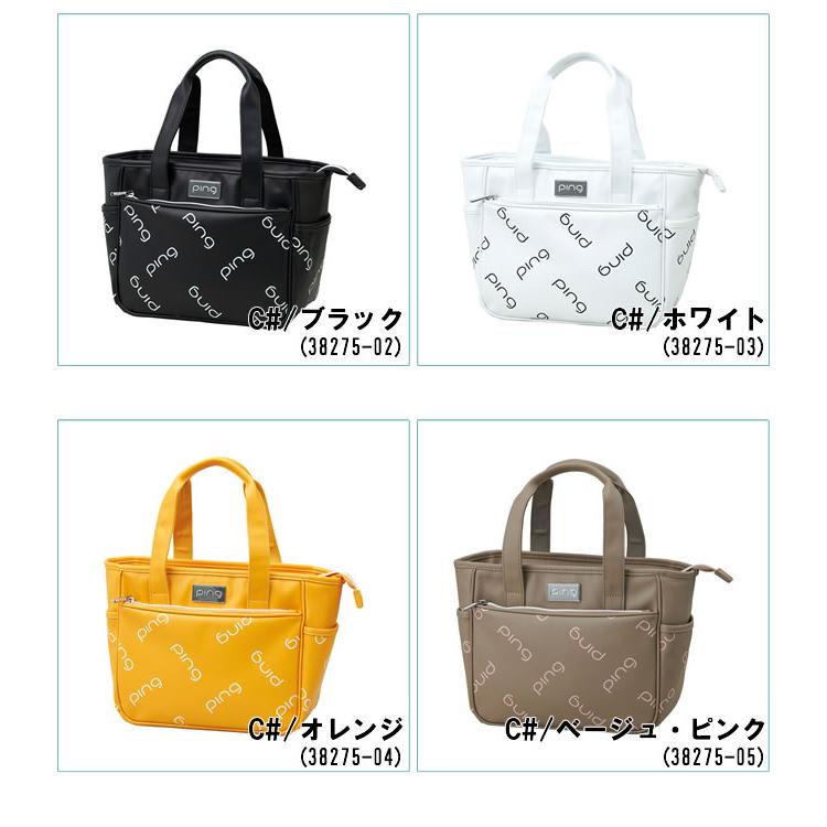 日本正規品！ピン PING LADIES レディース モノグラムラウンドトートバッグ Monogram RoundToto Bag GB-L2508の画像