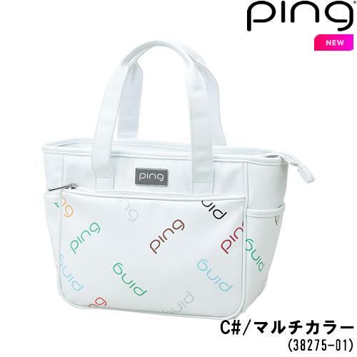 日本正規品！ピン PING LADIES レディース モノグラムラウンドトートバッグ Monogram RoundToto Bag GB-L2508の画像