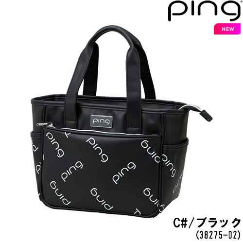 日本正規品！ピン PING LADIES レディース モノグラムラウンドトートバッグ Monogram RoundToto Bag GB-L2508の画像