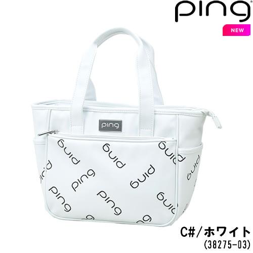 日本正規品！ピン PING LADIES レディース モノグラムラウンドトートバッグ Monogram RoundToto Bag GB-L2508の画像