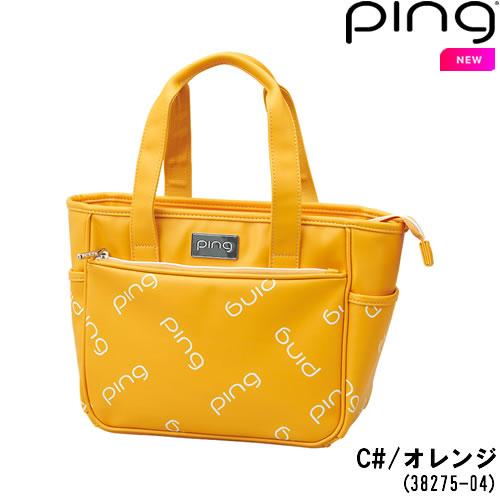 日本正規品！ピン PING LADIES レディース モノグラムラウンドトートバッグ Monogram RoundToto Bag GB-L2508の画像