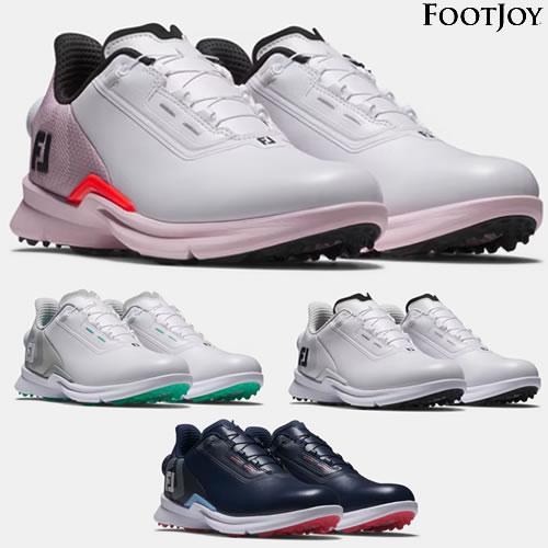FootJoy FJ FUEL 白ピンク　レディース ゴルフシューズ 25cm FootJoy（フットジョイ） ゴルフシューズ FOOTJOY WOMEN'S フュ―エル