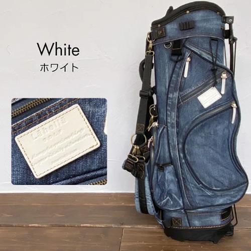 ラヘラゴルフ lahella golf ヴィンテージデニムスタンドキャディバッグ 8.5インチ 本体カラー/ネイビー(レザーカラー：3色) L511 | Lahella golf | 18