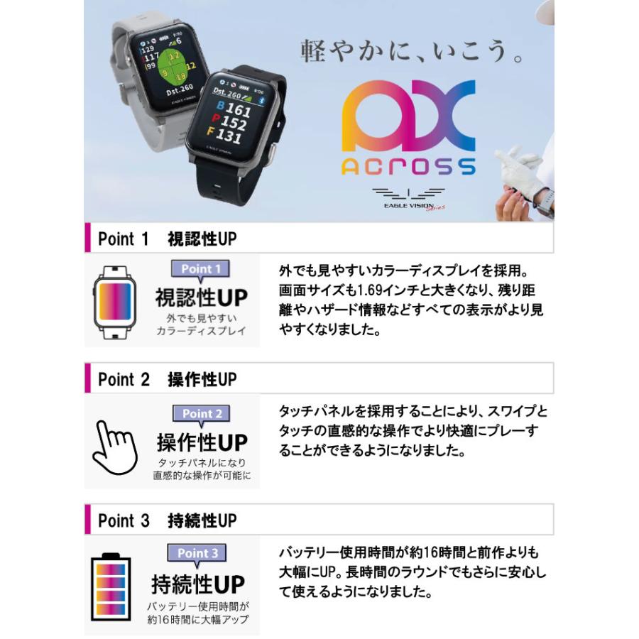 EAGLE VISION イーグルビジョン AX (アクロス) ゴルフ距離測定器 GPS
