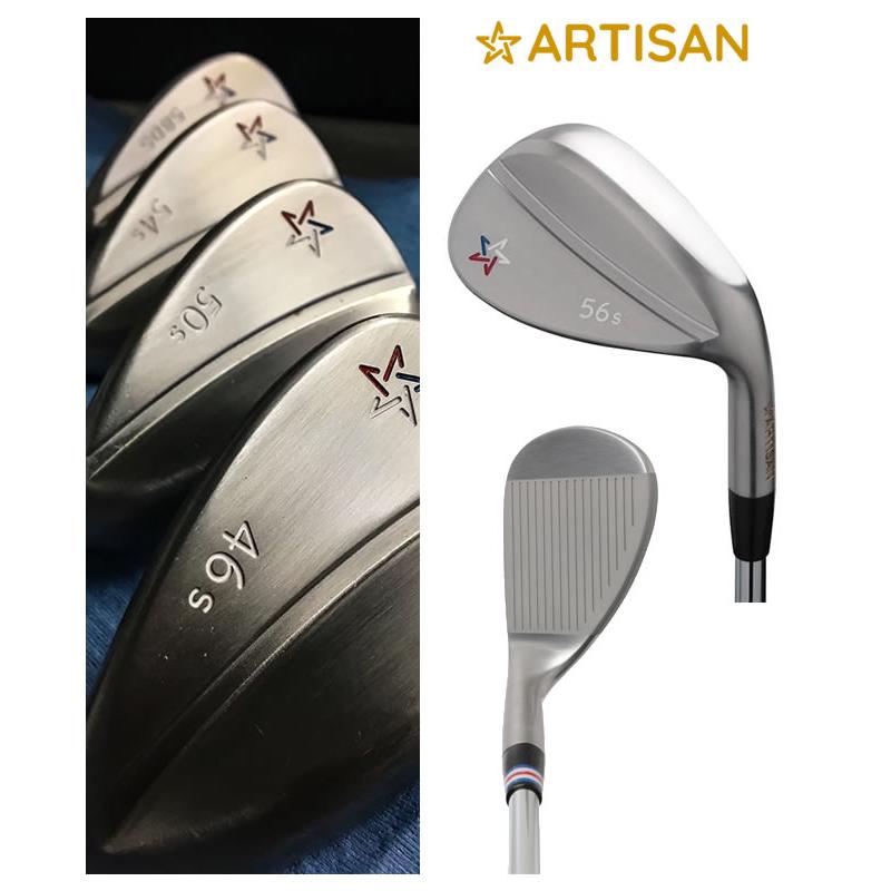 アーティザン ゴルフ ウェッジ artisan golf ニッケルクロム仕上げ 