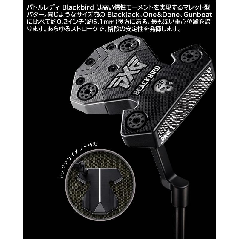 PXG パター バトルレディ ブラックバード BATTLE READY PUTTER 