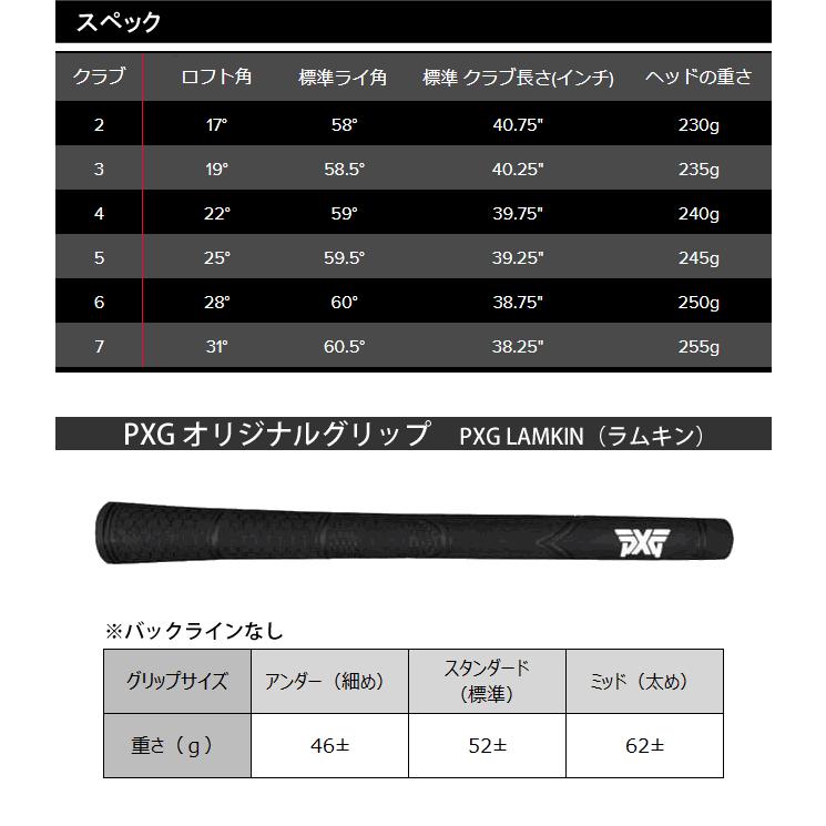 PXG ハイブリッド 0311 BLACK OPS ブラックオプス モーダスツアー 105