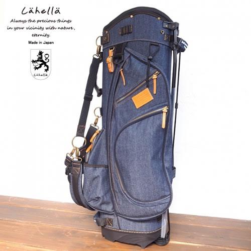 ラヘラゴルフスタンドキャディバッグ Lahella golf デニムスタンドキャディバッグ【ラヘラゴルフ】