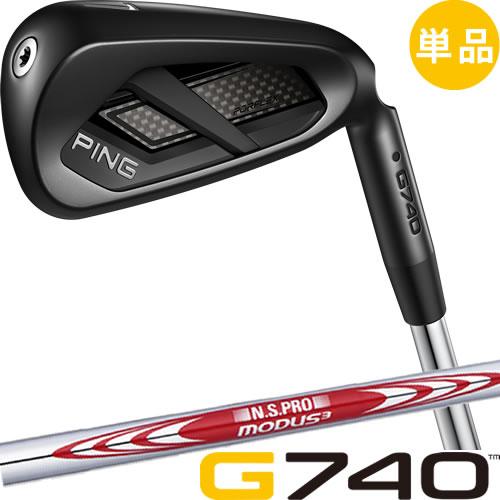 【未使用品】PING G740 6I 単品 モーダス105 S メーカーカスタム PING（ピン） アイアン G740 単品 ゴルフクラブ スチール シャフト