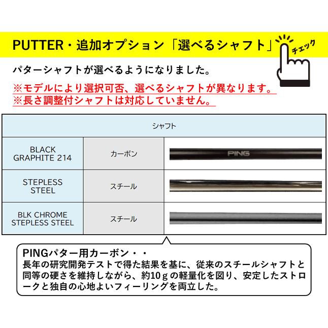 PING（ピン） PING PLD パター アンサー2 マットブラック 仕上げ