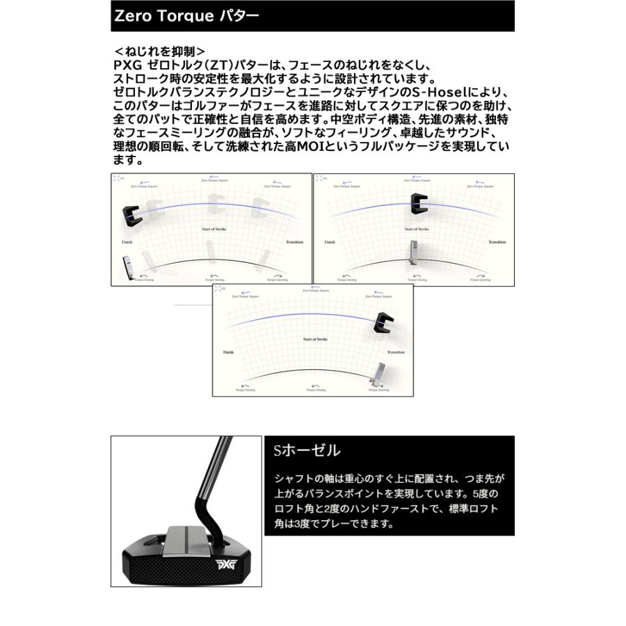 PXG ALLAN パター パター M16 Black パターシャフト PXG ALLAN パター M16 Putter Shaft Black マレット型 右用/左用