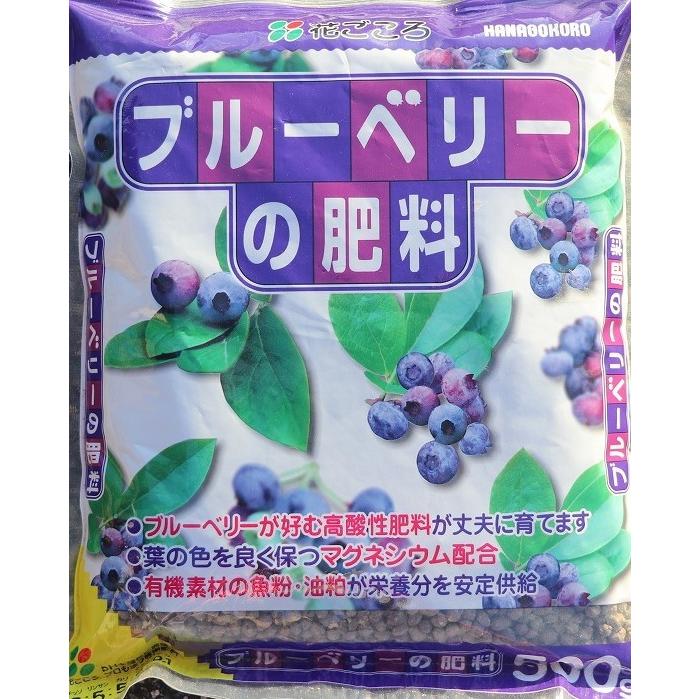 花ごころ ブルーベリーの肥料 500g 専用肥料 グリーンプラザ山長ヤフーショッピング店 通販 Yahoo ショッピング