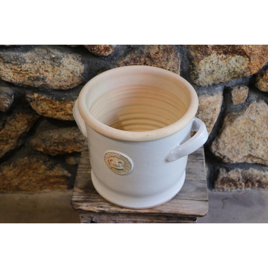 キューポット♡ボーンホワイト　キューガーデン　イギリス　植木鉢　輸入 Amazon.co.jp: フォールズ キューポットボーンホワイト キュー