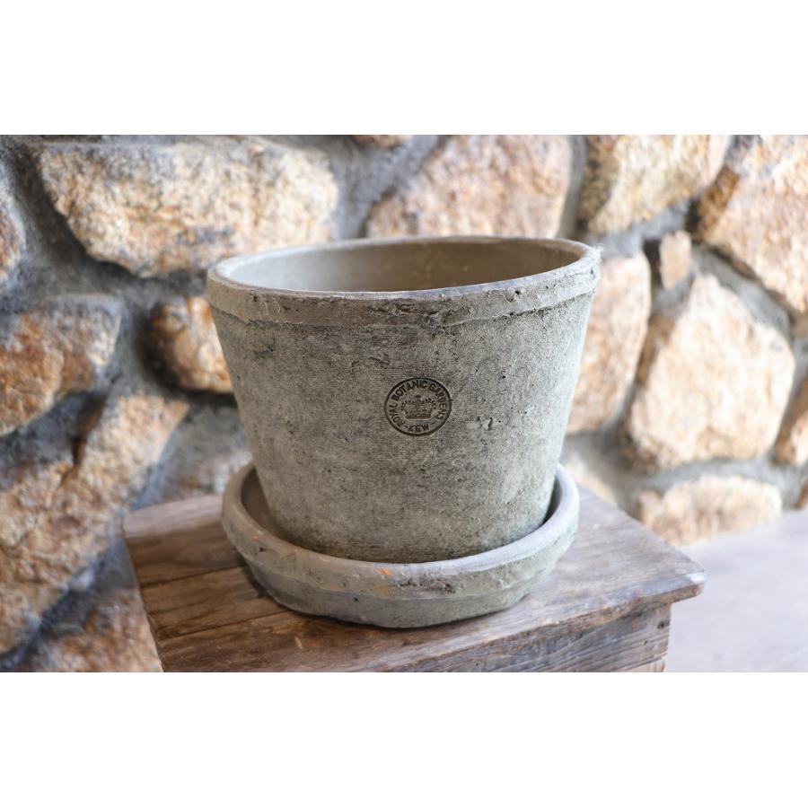 キューガーデン Kew Garden テラコッタ鉢 ランカ キュー グレー M