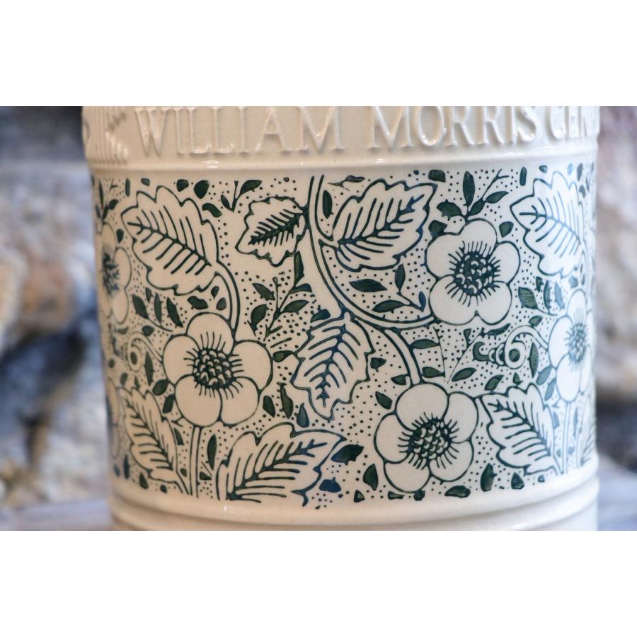【ウィリアム モリス】フローラルシリンダー24 可愛い 植木鉢 緑 グリーン ウィリアム モリス】フローラルシリンダー24 可愛い 植木鉢 クリーム