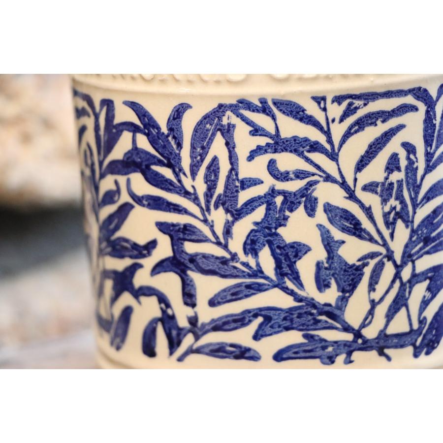 ウイリアムモリス William Morris リーフシリンダー Sサイズ ブルー 陶器鉢 植木鉢 :spk-wmlc-16:グリーンプラザ山長ヤフーショッピング店 通販 ウイリアムモリス William Morris リーフシリンダー M グリーン