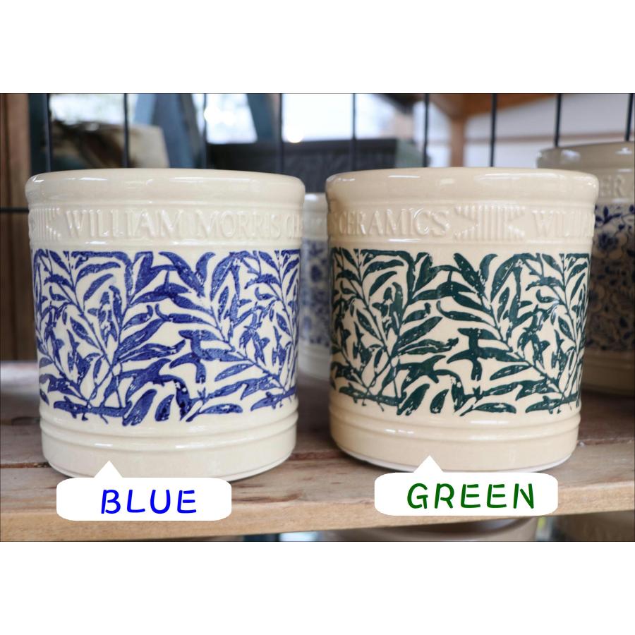 ウイリアムモリス William Morris リーフシリンダー Sサイズ ブルー