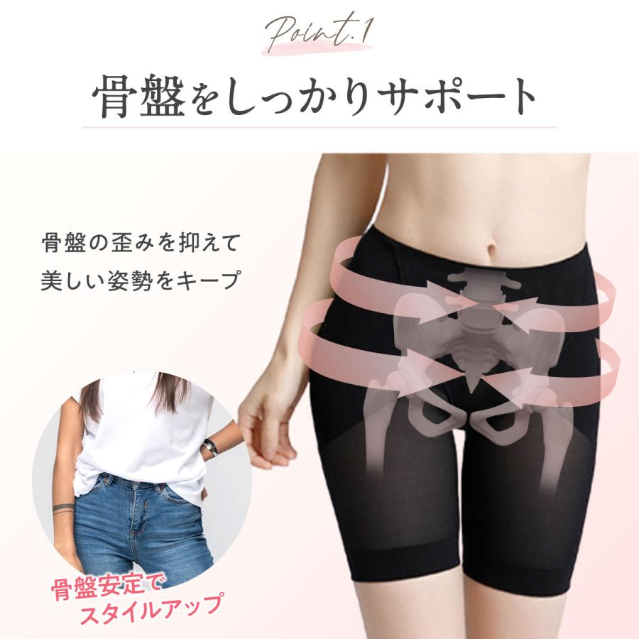 骨盤ガードル 産後 補正下着 ヒップアップ  美尻 美脚 太もも お腹 引き締め レディース 加圧 |  | 17