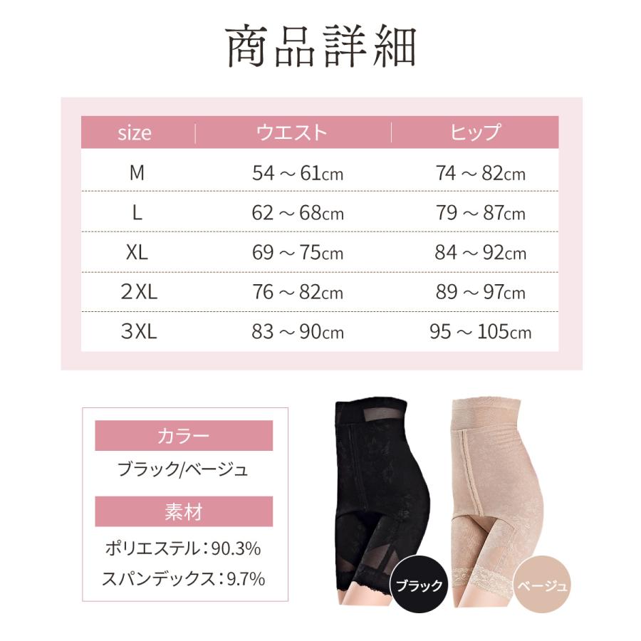 ガードル 補正下着 ハイウエスト 産後 骨盤ガードル お腹引き締め ウエスト くびれ ニッパー 美尻 美脚 30代 40代 |  | 09