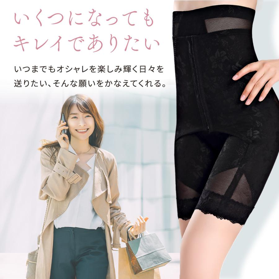 ガードル 補正下着 ハイウエスト 産後 骨盤ガードル お腹引き締め ウエスト くびれ ニッパー 美尻 美脚 30代 40代 |  | 02
