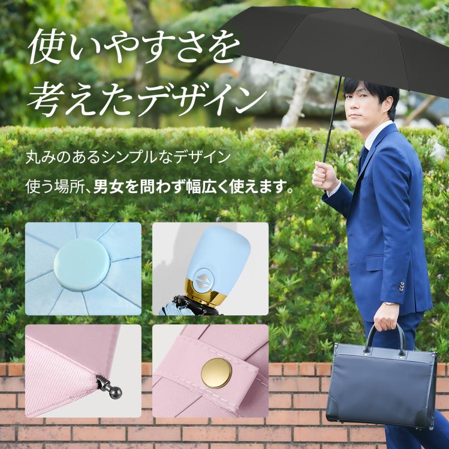 折りたたみ傘 晴雨兼用 自動開閉 レディース 日傘 雨傘 UVカット 遮熱 遮光 コンパクト ワンタッチ |  | 12