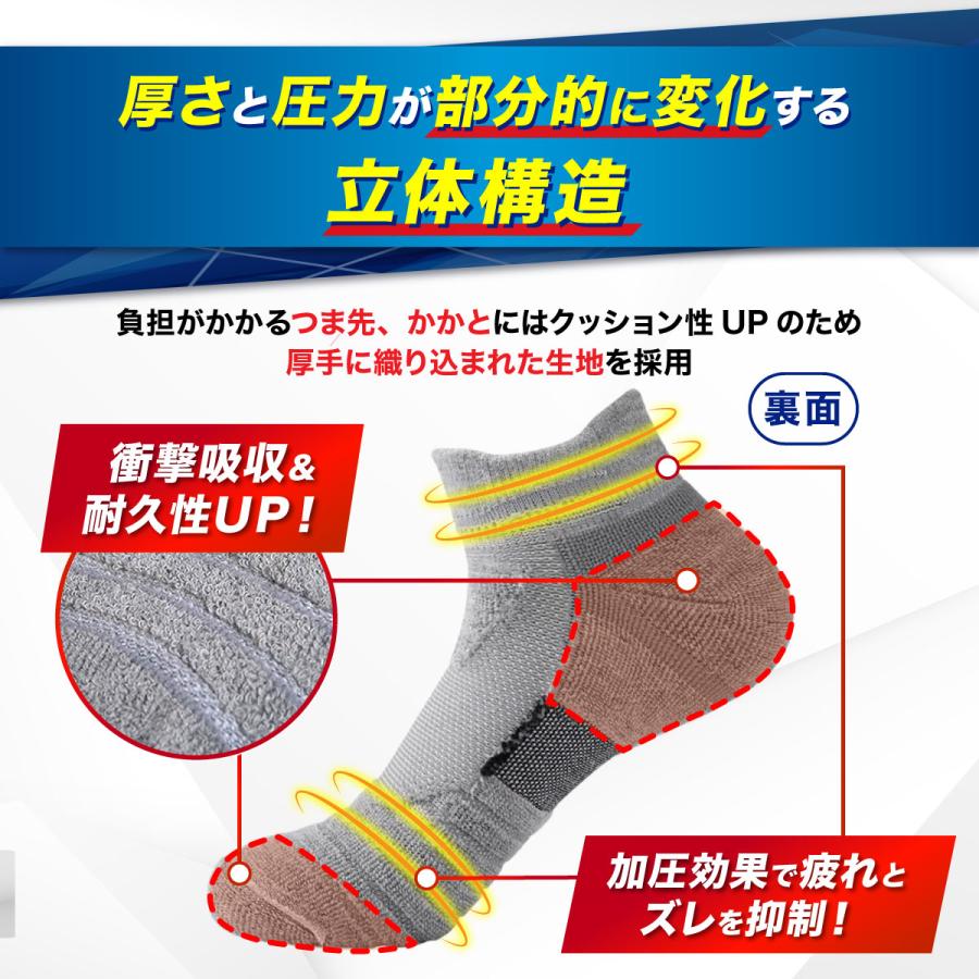 靴下 スポーツ メンズ ショート ソックス くるぶし 短め 運動 学生 厚手 セット |  | 17