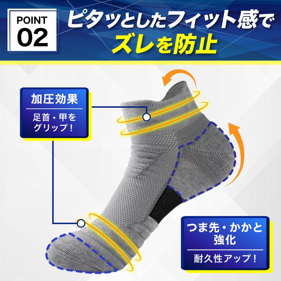 靴下 スポーツ メンズ ショート ソックス くるぶし 短め 運動 学生 厚手 セット |  | 15