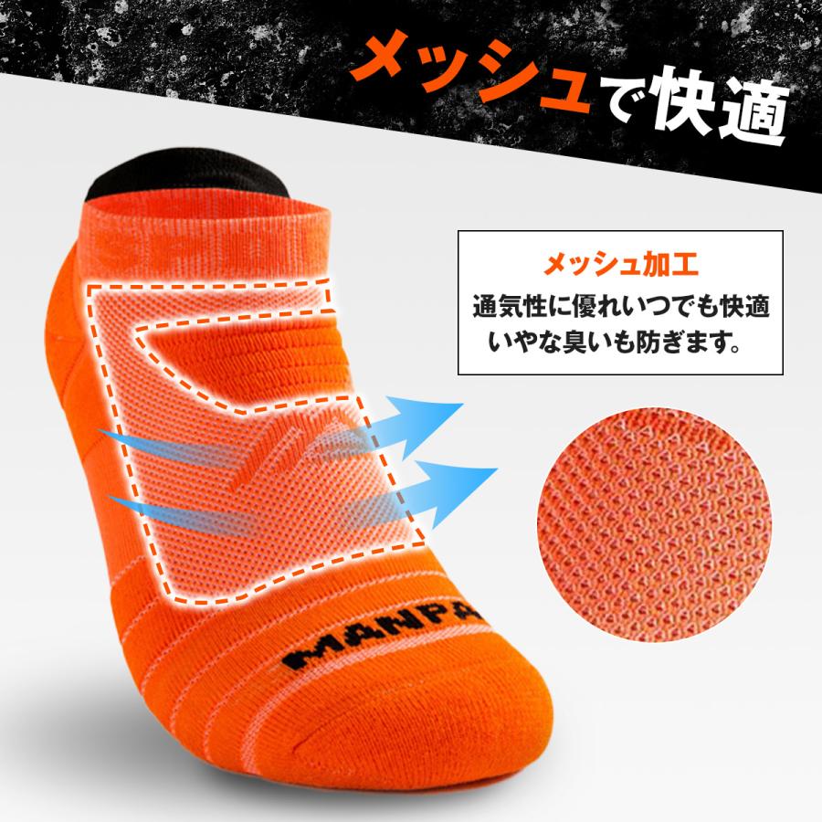 ランニング ソックス 靴下 メンズ レディース スポーツ ジョギング ウォーキング ゴルフ テニス 衝撃吸収 |  | 11