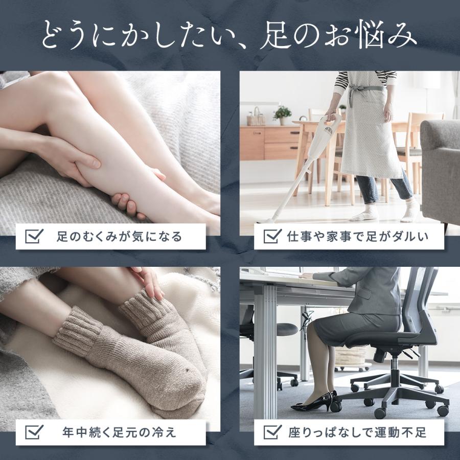 着圧ソックス 弾性ストッキング 靴下 ハイソックス レディース ふくらはぎ むくみ 寝る時 夜用 サポーター 立ち仕事 黒 |  | 04