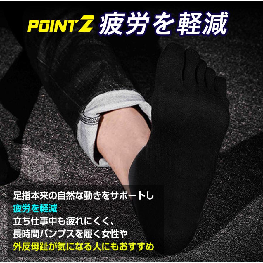 五本指 ソックス メンズ スポーツ 靴下 黒 白 ショート スニーカー くるぶし 5本指 薄手 健康 ゴルフ 散歩 |  | 06