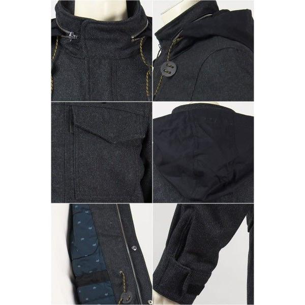 エディフィス EDIFICE 《再入荷》Levi's(リーバイス) 別注 Type 1 Trucker Jacket BLACK  "COLLARLESS"（ブラック） - ファッション通販 d fashion 国内正規品 Levi's リーバイス パッデッド フィールドコート ヘリンボーン ブラック Levi's Jacket 13959-0003
