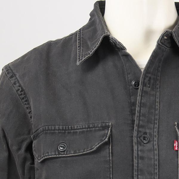 Levi's（リーバイス） ワークシャツ ブラック LEVI'S JACKSON WORKER