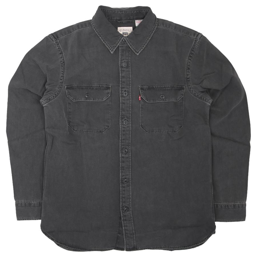 Levi's（リーバイス） ワークシャツ ブラック LEVI'S JACKSON WORKER