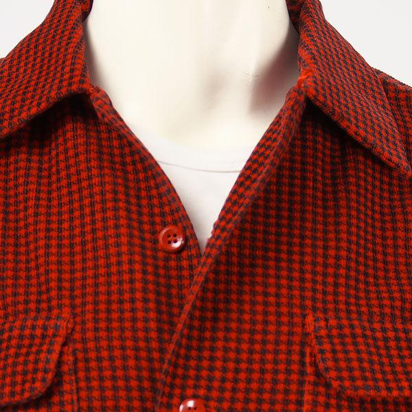 Levis DELUXE CHECK SHIRT Red - LVC DOGTOOTH RED