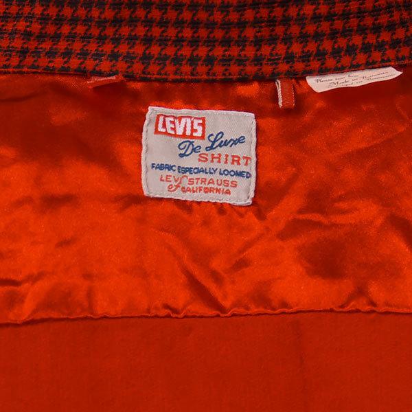 LEVI'S リーバイス デラックス チェックシャツ LEVI'S VINTAGE CLOTHING DELUXE CHECK SHIRT 26425-0002【国内正規品/LVC/ビンテージ/復刻/長袖】｜gpa｜06