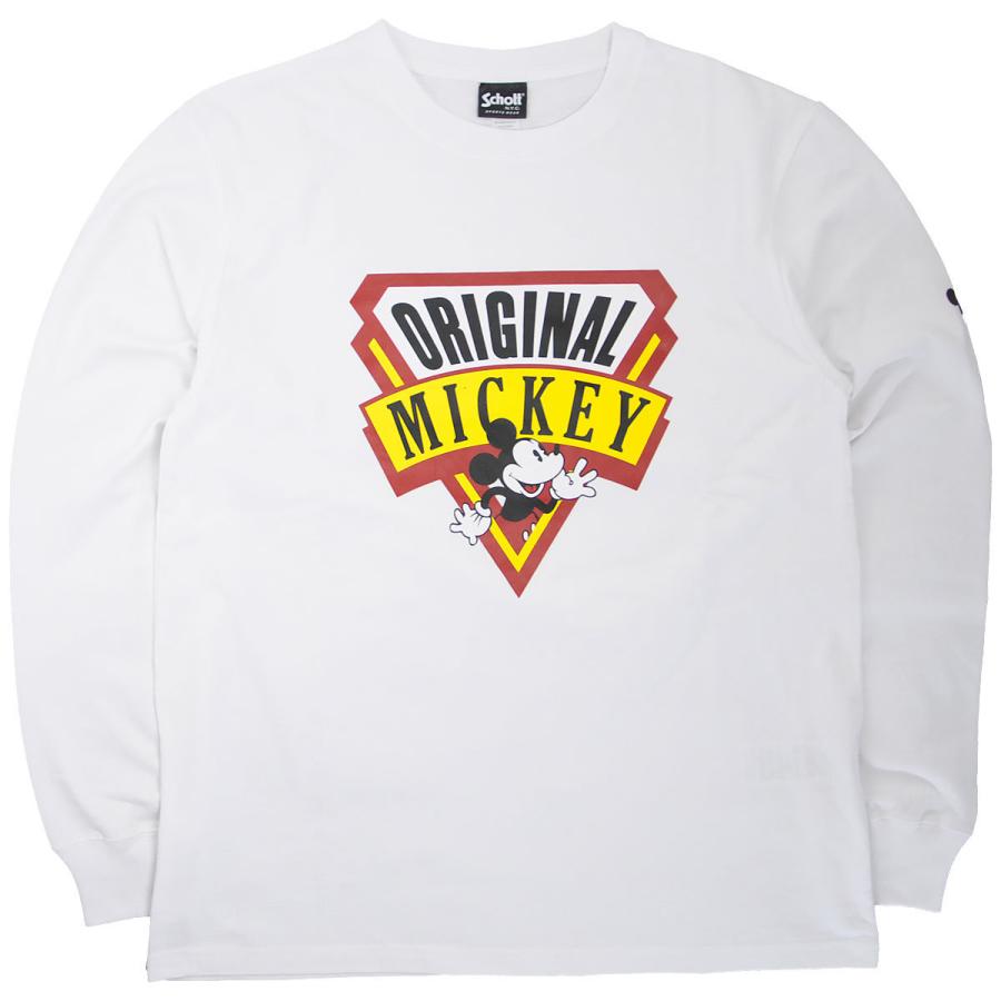 Schott Disney ショット ディズニー ミッキーマウス ｔシャツ Schott Disney T Shirt Original Mickey 01 国内正規品 長袖 ロンt 01 ジーンズ ジーパ ウェブサイト 通販 Yahoo ショッピング
