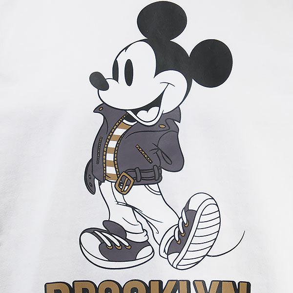 Schott Disney ショット ディズニー ミッキーマウス Ｔシャツ リンガー SCHOTT DISNEY TEE BROOKLYN MICKEY MOUSE 3113098-08【国内正規品/半袖】｜gpa｜03