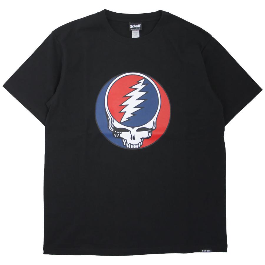 グレイトフル デッド 7部袖T シャツ grateful dead スカル 送料無料