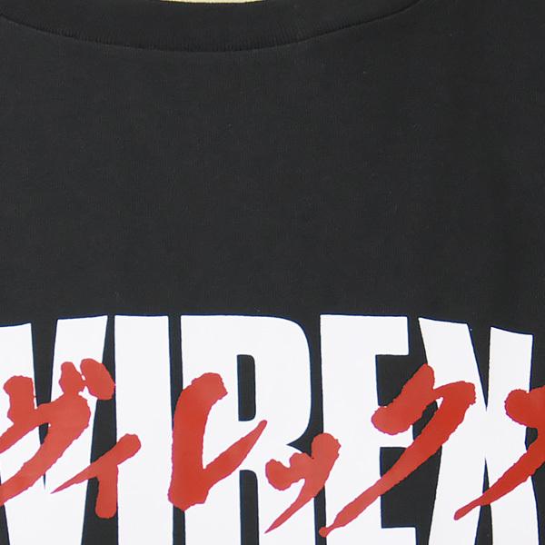 AVIREX 未使用 ロゴ キャリングチェアー AVIREX（アヴィレックス） アビレックス カタカナ ロゴ Tシャツ AVIREX