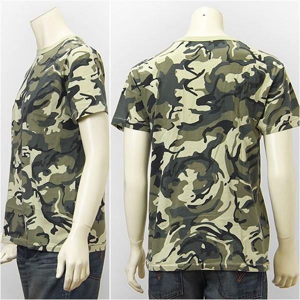 Avirex アビレックス 半袖 クルーネック カモフラージュＴシャツ AVIREX S/S CREW NECK CAMOUFLAGE TEE U.S.A. AIR FORCE CAMO 6173098-17｜gpa｜02