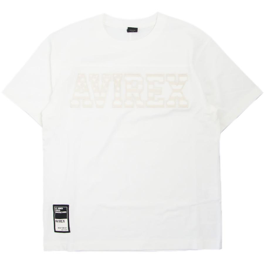 【国内正規品】AVIREX アビレックス フットボール Tシャツ 星条旗ロゴ AVIREX SS STARS＆STRIPES LOGO FOOTBALL T-SHIRT 6193339-02【アヴィレックス・半袖】｜gpa｜06